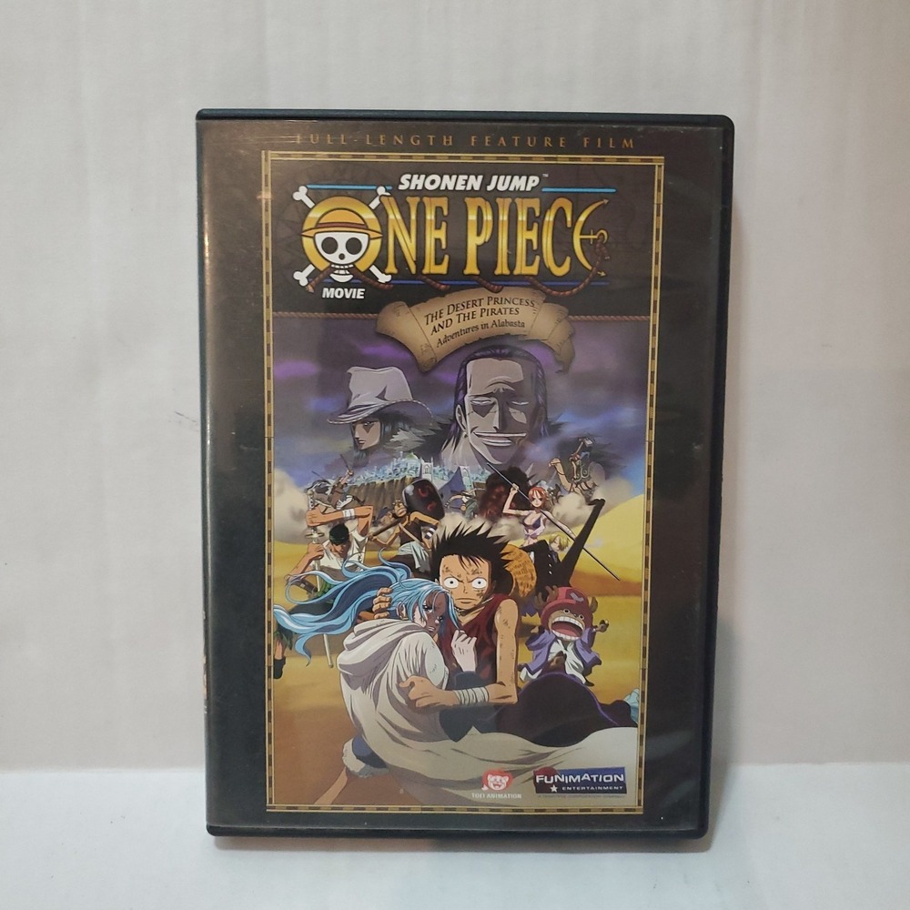 SHONEN JUMP One Piece THE DESERT PRINCESS & PIRATES Movie DVD INSERTS Alabasta